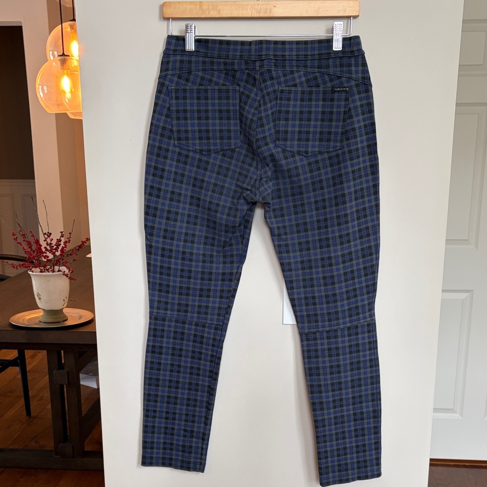 Sanctuary Gray and Blue Checkered Pants - Picture 5 of 6